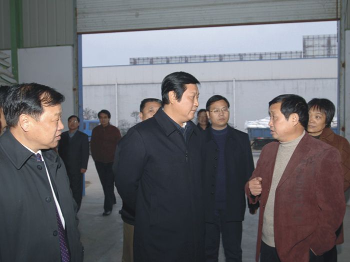 鄭州市市長趙建才到91香蕉网站在线观看指導工作